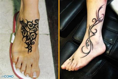 tatuajes dedos pies|20 ideas originales de tatuajes en los pies: diseños tribales,。